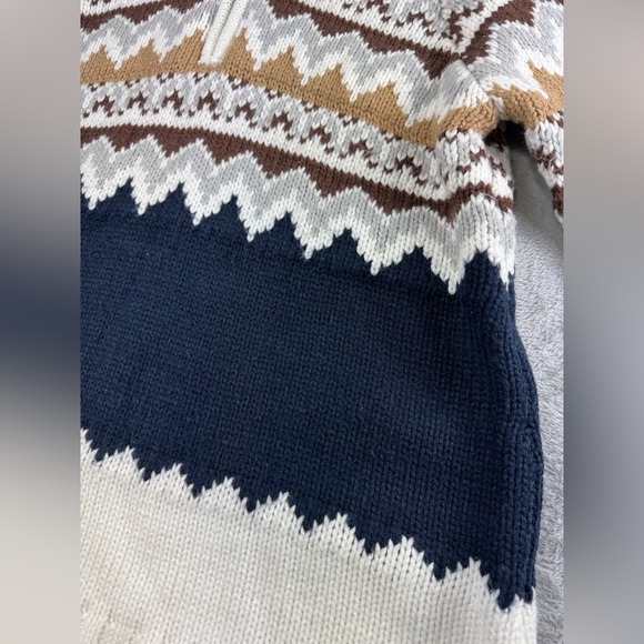 Show me your Mumu Sun Valley Fair Isle Pullover Faux Sherpa collar sweater - Picture 17 of 17